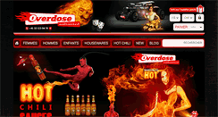 Desktop Screenshot of overdose.ch
